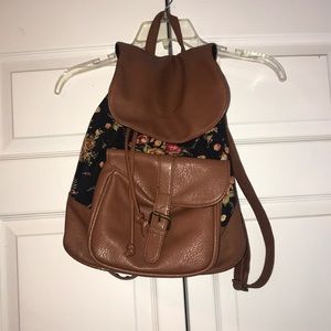 Floral backpack